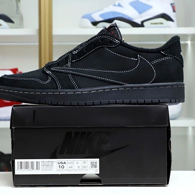 SCOTT 1 LOW TRAVIS OG PHANTOM” X “BLACK JORDAN NIKE AIR 0820
